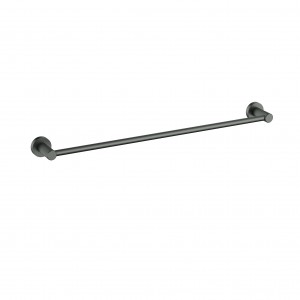Linie Gun Metal Single Towel Rail 600 mm